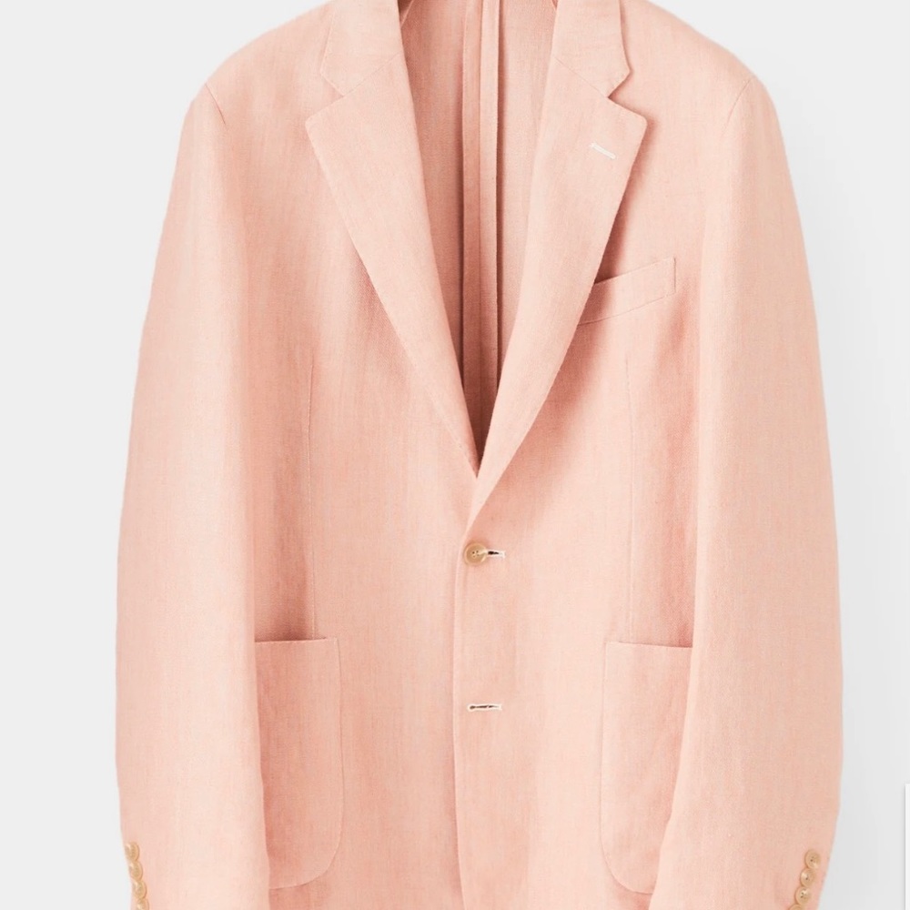 ITALIAN LINEN MADISON SPORT
COAT IN PINK